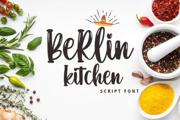 Berlin Kitchen: The Handwritten Font with Timeless Appeal