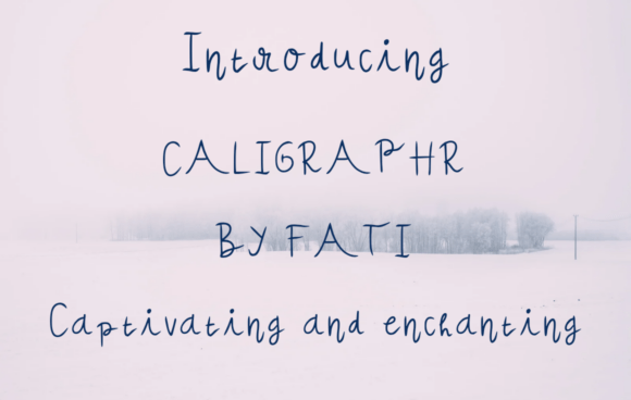 Caligraphr Font: The Gentle Whisper for Modern Design