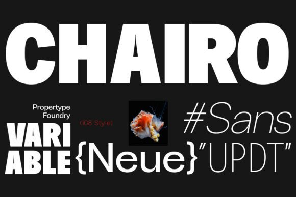 Chairo Neue Font: Commanding Attention with Modern Contrast