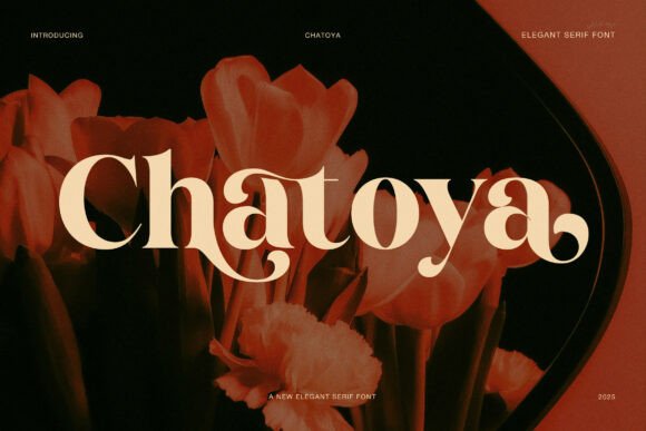 Chatoya Font: Where Floral Elegance Meets Modern Branding