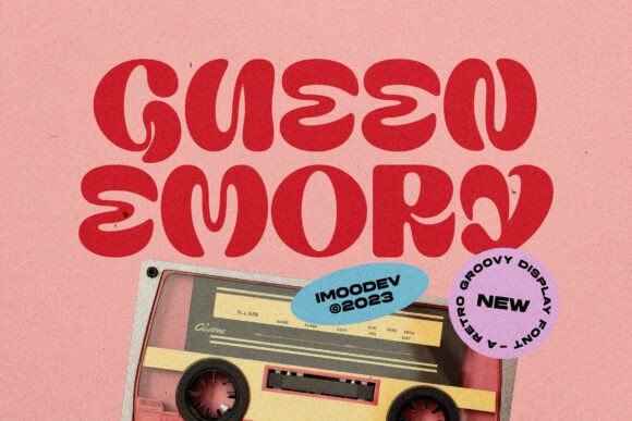 Gween Emory: A Retro Groovy Feminine Typeface for Modern Design