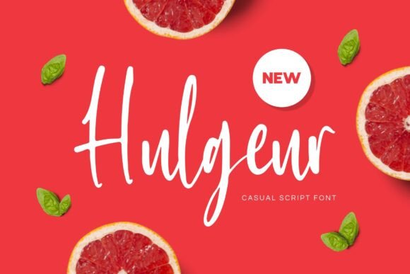 Helguer Font: A Fresh & Bouncy Script for Modern Design