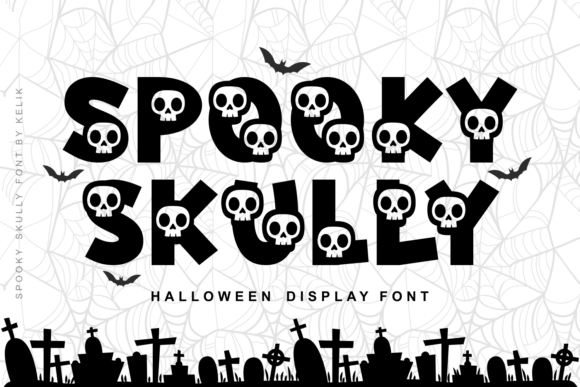 Spooky Skully Font: A Playfully Macabre Typeface for Halloween Projects