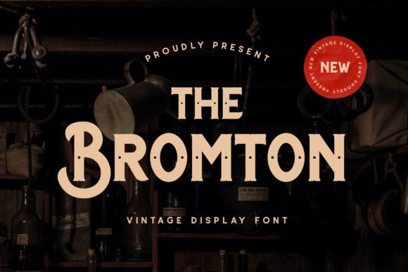 The Bromton Font: A Serif That Balances Elegance and Modern Edge