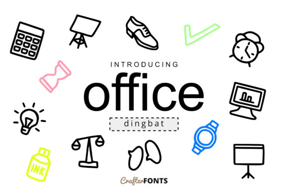 Unleash Playful Energy with the Office Doodle Font