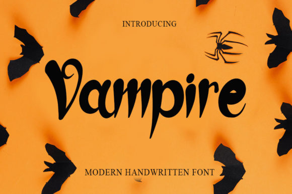 Vampire Font: The Handwritten Typeface with a Unique Feel
